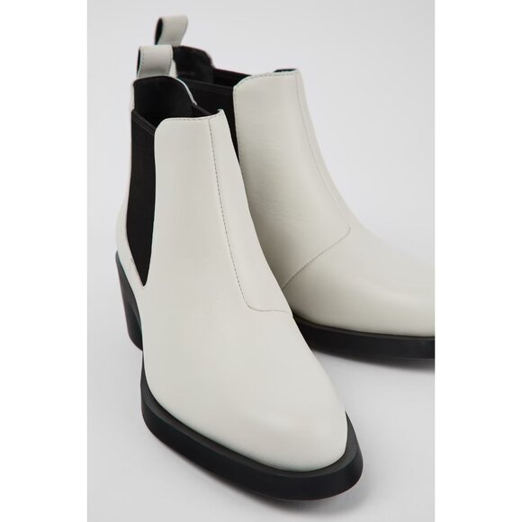 Camper white chelsea bootie womens 40 US 10 - Picture 1 of 11